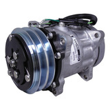 Compressor Ar Cond 7h15 8 Orelhas 24v Original Sanden 4862