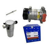 Compressor Ar Cond S10 Blazer 4 3 V6 6cc filtro E Valvula