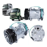 Compressor Ar Condicionado Compatível Volvo Fh Polia Pequena