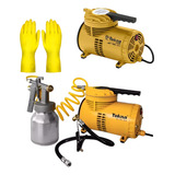 Compressor Ar Tekna Portátil 50psi Bivolt Elétrico Tufaozin