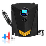 Compressor Bomba Ar Inflador Pneu Digital Bola Lanterna 12v