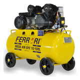 Compressor De Ar 10 Pés 100l 2 Hp 115 Lbs Mega Air Ferrari 220v