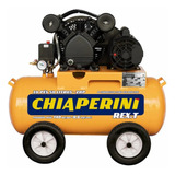 Compressor De Ar 10 Pes Rex t 50l 2hp Trifásico Chiaperini Cor Amarelo 220v 380v