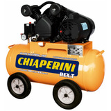 Compressor De Ar 10pés 50l 2hp 140lbs Rex t Móvel Chiaperini Cor Amarelo 110v 220v