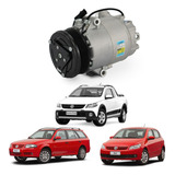 Compressor De Ar Condicionado Vw Gol 1 6 1997 A 2009 Delphi