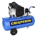 Compressor De Ar Elétrico Chiaperini Mc 8 5 50l Azul celeste