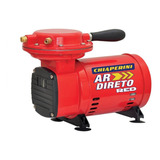 Compressor De Ar Elétrico Portátil Chiaperini Ar Direto Red 0 25kw 127 220v