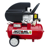 Compressor De Ar Elétrico Portátil Motomil Cmi 8 7 24l 24l 2hp 127 220v