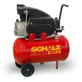 Compressor De Ar Elétrico Portátil Schulz Pratic Air Csi 8 5 25 Monofásica 22 9l 2hp 220v 60hz Vermelho