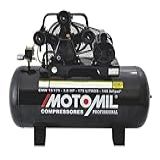 Compressor De Ar Profissional 15 Pés 3 0HP 175 Litros Monofásico Bivolt MOTOMIL CMW15 175