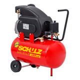 Compressor De Ar Schulz Pratic Air Csi 8 5 25 Monofásica 110v 60hz Vermelho