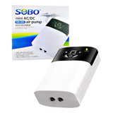 Compressor De Ar Sobo Sb 268 Recarregável Usb 2 Saídas 3l m