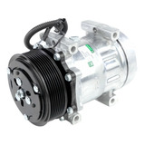Compressor De Ar Universal 7h15 8pk 12v Flex 4 Fix green 