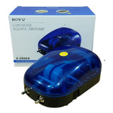 Compressor Oxigenador De Ar P Aquário Boyu S2000a Aeradores 110v