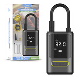 Compressor Portátil De Ar Elétrico Digital Ncher Pneu Carro Moto Bike Bicicleta Bola Piscina Inflável Lumi