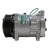 Compressor Sanden 7h15 8 Orelhas 24 Volts Polia 8pk 119mm