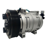 Compressor Tm21 24v Polia 8pk Volare Spheros Ar Condicionado