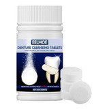 Comprimido De Limpeza De Dentadura Remove Placa