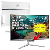 Computador All In One Intel Core I5 21 5 Full HD 16GB HD 500GB 4 Núcleos Super Turbo Hdmi Strong Tech