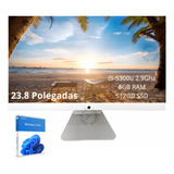 Computador All In One Slim I5 Tela 23 8 Ssd 512gb 8gb W11pro