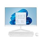 Computador All In One Ultra W11 Home Processador Intel Celeron Memória 4GB 120GB SSD Tela 23 8 FHD Microsoft 365 Personal 1TB Na Nuvem Branco UB830