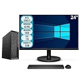 Computador Completo Slim Intel Core I7 16GB SSD 1TB Wifi Windows 10 Pro Monitor 24 3green Office 3GO 060