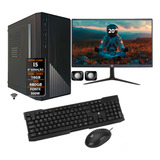 Computador Core I5 4 ger Ddr3 16gb 500w Ssd 480 Monitor 20