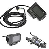 Computador De Bicicleta Velocímetro De Bicicleta à Prova D água Tela LCD à Prova D água Kit De Controle De Scooter Elétrico Inteligente Para Bicicleta Elétrica EN06 Painel De Controle De 24V 36V 48V Para Show De Bicicleta Elétrica