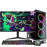 Computador Gamer Completo RGB Intel Core I5 8GB SSD 480GB Kit Gamer Com Headset Monitor 20  Windows 10 3green Premium