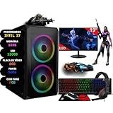Computador Gamer Completo Xblue TECH Intel Core I7 16gb Ram Ssd 120gb Placa De Vídeo Com Monitor E Kit Gamer Headset Teclado Mouse Pad Gabinete RGB Desktop 02