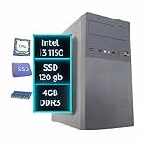 Computador Intel Core I3 Quarta Geraçao SSD 120GB 4GB Memoria Ram CPU DCP HOMEOFFICE31 DreamComputers