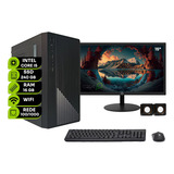 Computador Intel Core I5 2400 Ddr3 16gb Ssd 240gb Monitor 15