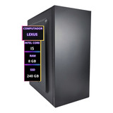 Computador Pc Rápido Core I5 8gb Memória Hd Ssd 240 Barato