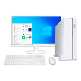 Computador Pc Slim Intel I5 8gb Ram Ssd 240gb Tela 21 5 Wifi