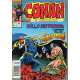 Conan O Barbaro N 34 84 Páginas Em Português Editora Abril Formato 13 5 X 19 Capa Mole 1994 Bonellihq Cx07 Jun24