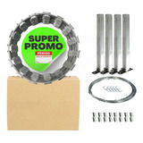 Concertina Cerca 45 Cm Kit Instalação 10 Metros Cod 13