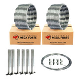 Concertina Completa 20 Metros Kit De Instalação Cod 22
