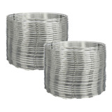 Concertina Dupla 40cm Para 20 Metros Com Kit Completo Cod 34