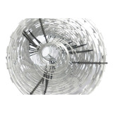 Concertina Dupla Inox Eletrificada p 24m 45cm