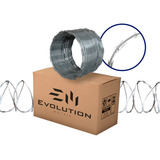 Concertina Ourico Dupla Clipada 45cm 5mts Evolution