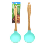 Concha De Feijão Em Silicone Cabo Madeira Resistente Oferta