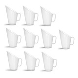 Concha Para Cereais Plastica 100 Ml Kit 10 Peças