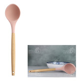 Concha Utensílio De Cozinha Para Molhos Silicone Na Cor Rosa
