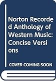Concise Norton Recorded Anthology Of Western