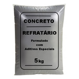 Concreto Refratário Alta Temperatura 5 Kg Forja Fornos