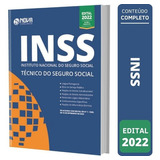 Concurso Inss 2022   Técnico Do Seguro Social  De Professores Especializados   Vol  Único  Editora Nova Concursos  Capa Mole  Edição Setembro   2022 Em Português  2022