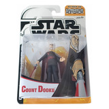 Conde Dooku Star Wars Clone Wars Cartoon Network 2003 raro 