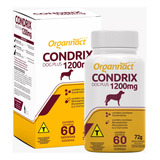 Condrix Dog Tabs Plus 1200mg Organnact 72g Suplemento Cão