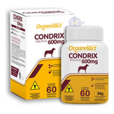 Condrix Dog Tabs Plus 600mg Organnact 36g Suplemento Cão