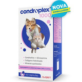 Condroplex 1000 Mg 60 Cápsulas Suplemento Cães E Gatos
